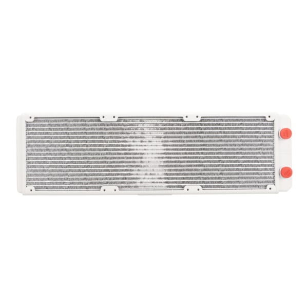 Vandkølingsradiator 18 Rør Aluminiumlegeringsfinner G1/4 Gevind Varmeveksler Radiator til Computer CPU