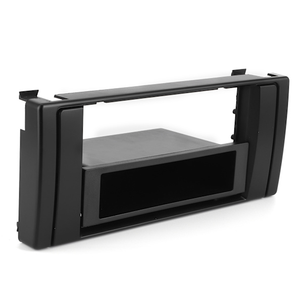 1 Din Stereo Radio Fascia Dash Panel Ram Interiørtilbehør Passer for 5-serien E39 X5 E53