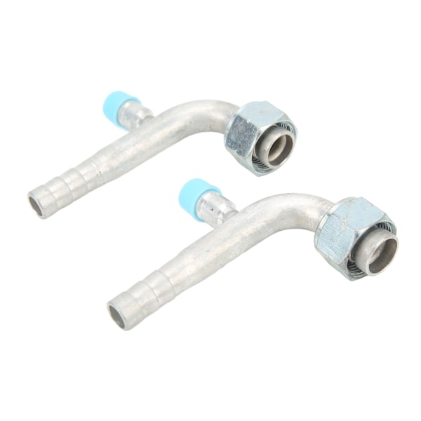 10 st bil AC-slanganslutning Universal aluminium Passar för bilar Lastbilar Tekniska fordon Luftkonditionering Modifiering 13mm/0.51in 14.5mm/0.57in