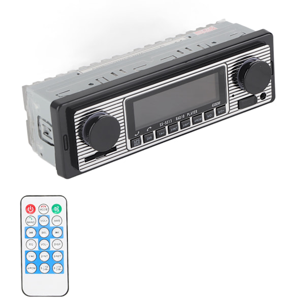Auton Bluetooth MP3 -soitin WAV AUX-tuella, handsfree-puhelut, ääni navigointi, selkeä ääni, auton stereot