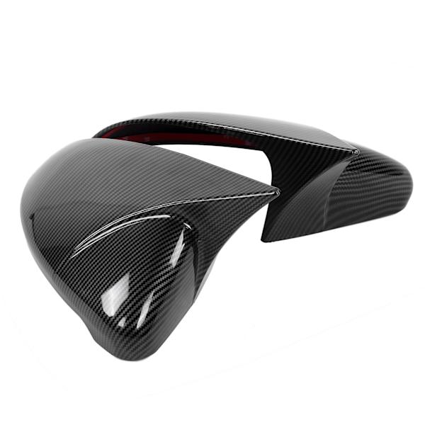 Ett par bakre sidospegelkåpor Hus Tilläggspassning för MK7 MK7.5 R 2013-2020 Carbon Fiber Style