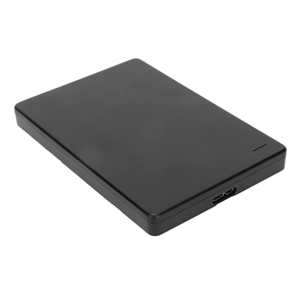 2,5 tommer Ekstern Harddisk Portabel USB3.0 5 Gbps Højhastighed Ultra Tynd Metal Ekstern Harddisk til Win til OS Sort 500 GB