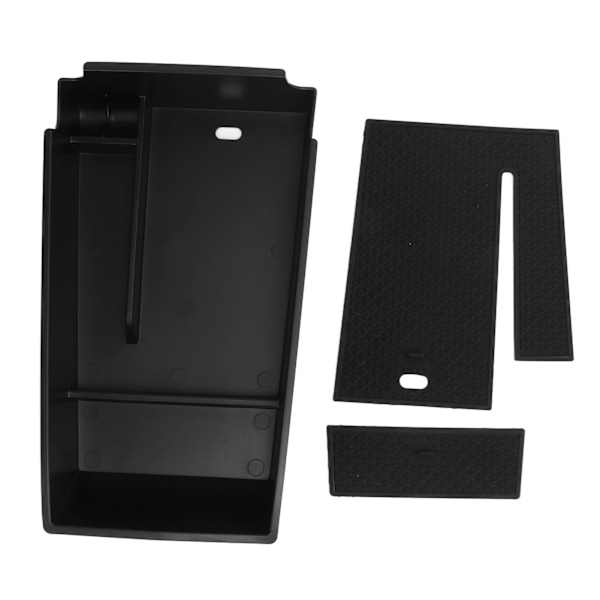 Armlæn Center Konsol Organizer Bakke Opbevaringsboks Erstatning for Kia K5 2020-2021 Sort