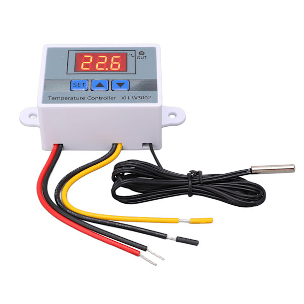 Digital temperaturregulator termostatbrytare - vattentät sond, 10A 110-220V 1500W