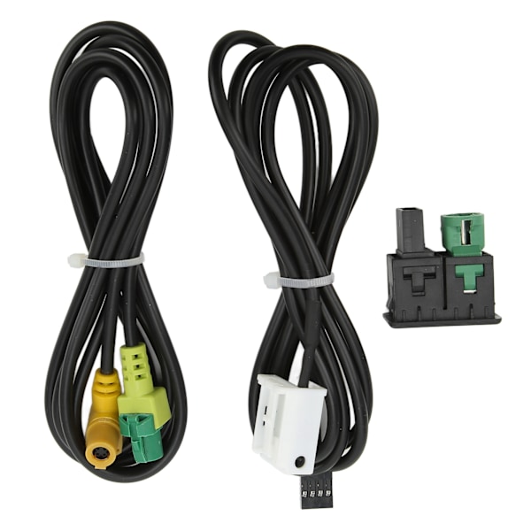 Bilstereo AUX-omkopplare USB-kabeladapter Ersättning för RCD510 RNS315 B6 B7 CC
