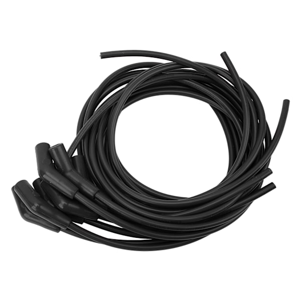 45° 135° Tændrør Tændingskabelsæt med støvtæt låg Højtydende 8,5 mm diameter udskiftning til Chevy Black