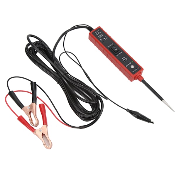 Bil Elektrisk krets Sond Tester Diagnosverktyg Kortslutningsskydd 4m Kabel Röd DC 6‑24V