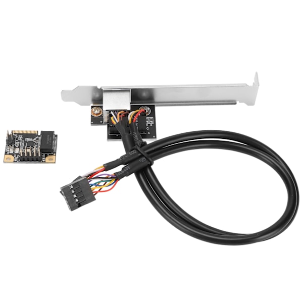 Mini PCI E Gigabit Ethernet-kort 10Mbps 100Mbps 1000Mbps Drivrutinfri RTL8111H Chip RJ45 PCI E-kort för stationära datorer
