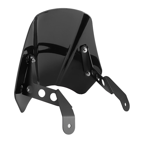 Kort motorsykkel vindskjerm vindavviser beskyttende kåpe passform for Benelli Leoncino 250 Black