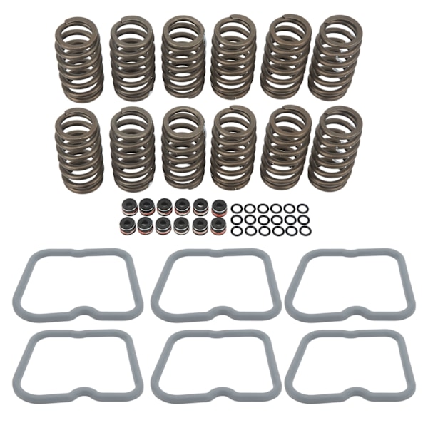 12 korkean kierrosluvun venttiilin jouset tiivisteiden sarjat 3916691 korvaava Cummins 6BT 5.9L moottorille 1989‑1998