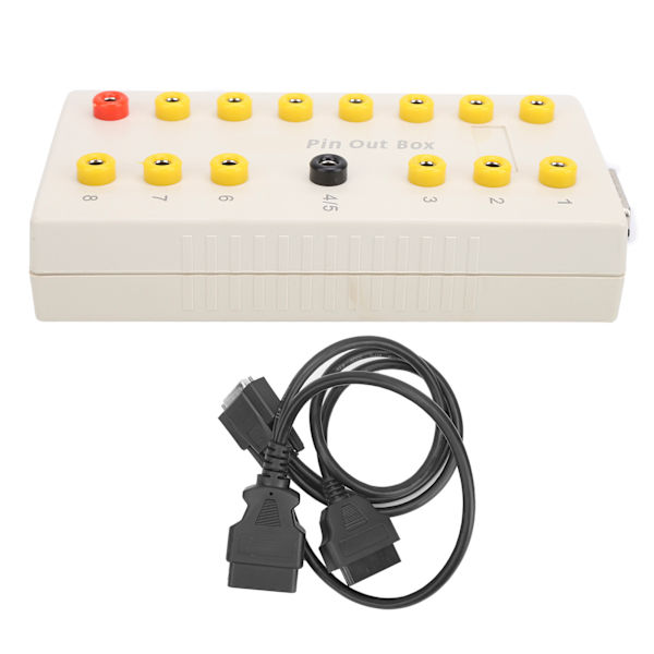 OBD2 Pin Out Box med diagnostisk kabelsæt dækker alle testpunkter Autodiagnoseværktøj
