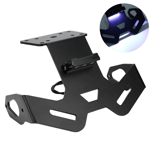 Nummerpladeholder Fender Eliminate med LED-lys Passer til YAMAHA MT-15 2019-2020