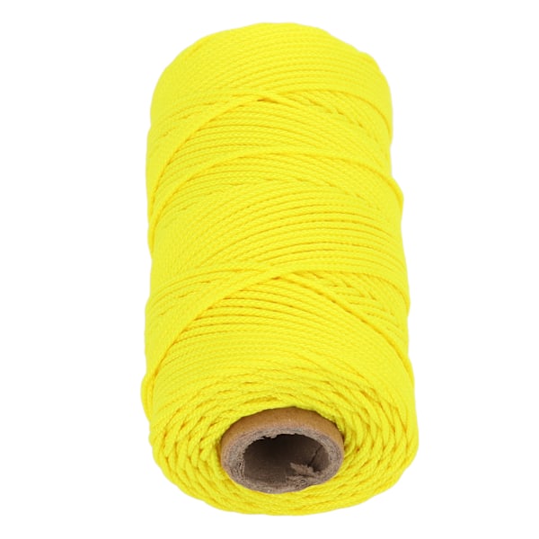 Slitasje-resistent undervannsfinger-spole - Dykkespole-linjeutskifting - Fluorescerende gul (83m/90.8yd)