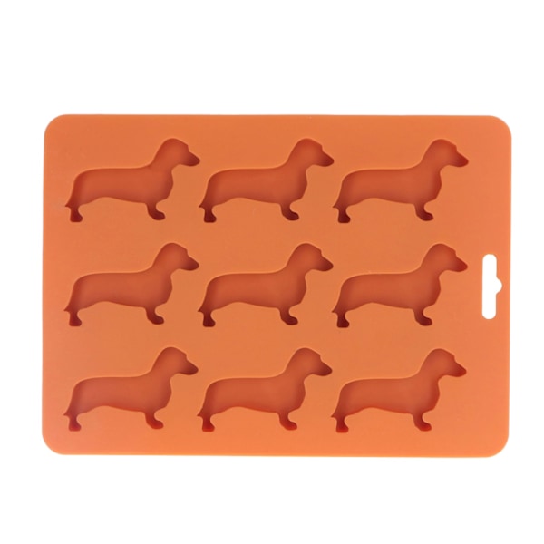 Dog Silicone Ice Cube Tray - Perfect for Chocolate, Crayons, Candles, and Yoghurt