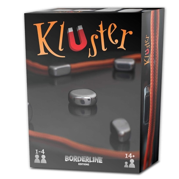 Kluster Magnetic Action Board Game 14+ Editions Uusi -a