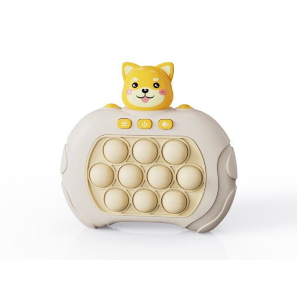 Fickspelskonsol för barn, miniportabla fickspel, banbrytande dekompressionsspelmaskin för barn Akita-hund