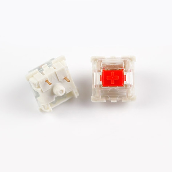35 stk SMD RGB Switch DIY Høj Stabilitet Transparent Mekanisk Tastatur Switch til Begyndere Professionelle Rød Switch