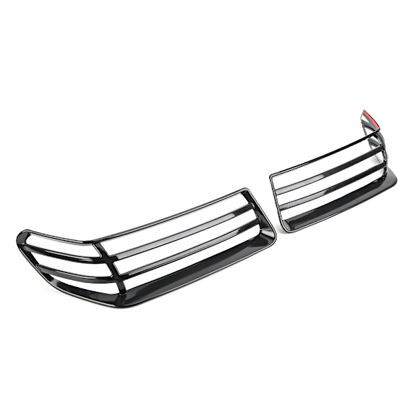 Bilhjul Ögonbrynslampa Skydd Strålkastare Trim Cover Passar till Jeep Wrangler JL 2018 +