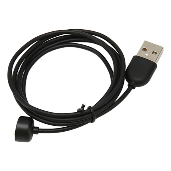Oplader erstatning til Xiaomi Mi Band 5 6 7 NFC Smartwatch USB Magnetisk opladningskabel til Amazfit Band 5 1m Sort