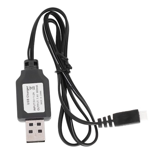 7,4v SM3P-liitinlaturi USB-litiumparisto kaukosäädinautoille USB-kaapeli SM3P:lle