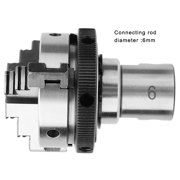 Rustfrit stål M14*1 Svingarm til K01-50/63 og K02-50/63 drejebænk chuck (6mm)