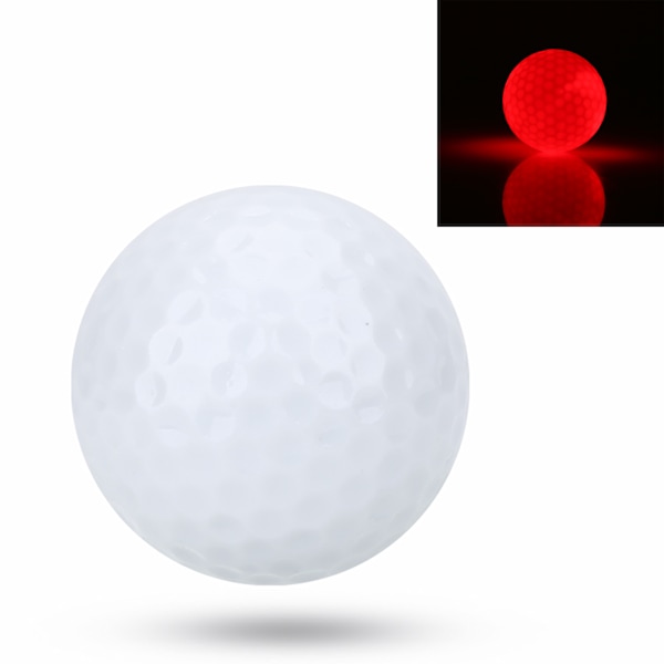 LED-golfpallo yöharjoitteluun (Punainen)