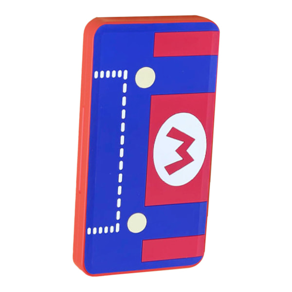 Spillkortveske med 24 spor, 3D-preget, magnetisk, bærbar, ekstra stor, for Switch Bib Pants