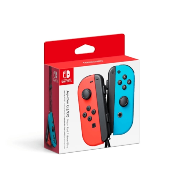 Switch venstre og højre spilkontrol controllere Joycon controller Switch rød og blå controller med håndreb