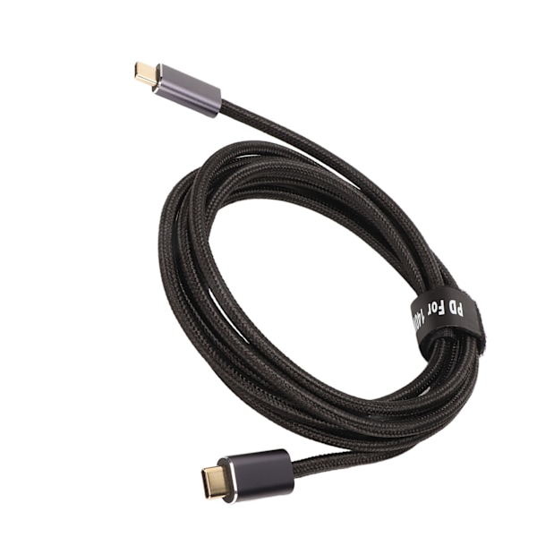 Typ C Snabbladdningskabel 140W Stöder USB2.0 10 Gbps Överföring PD3.1 Snabbladdningskabel Bärbar för Kontor Resor 200cm