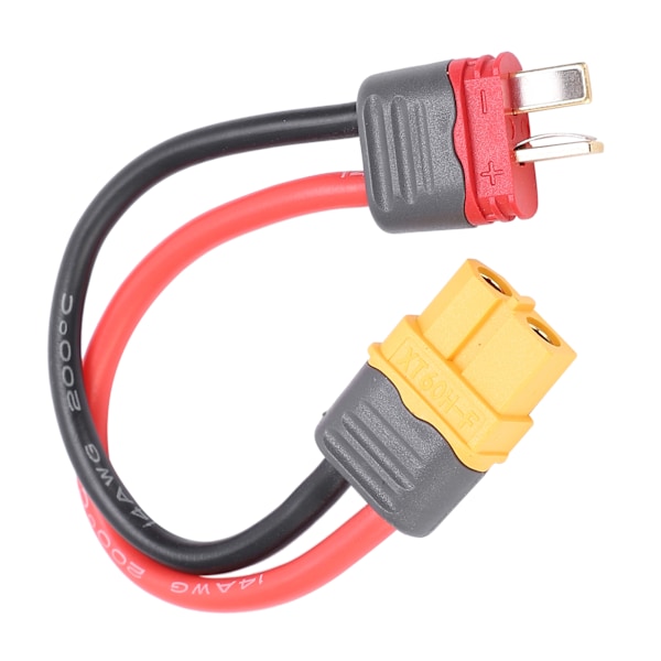 XT60 naar T-plug mannelijke adapter siliconen draad oplader kabel 14AWG RC onderdelen met mantel