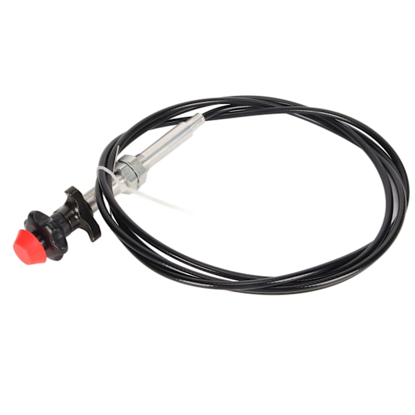 Styrekabel 55204 2 tommer 10 fod lang bil lastbil industriel sort knop Universal universalkabel