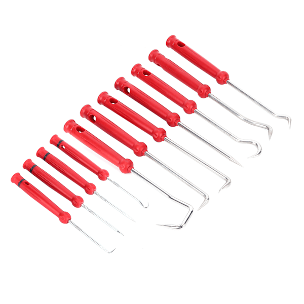 11 st Oljetätningar Krokar O-ring Packning Avdragare Remover Pick Set Auto Bil Handverktyg