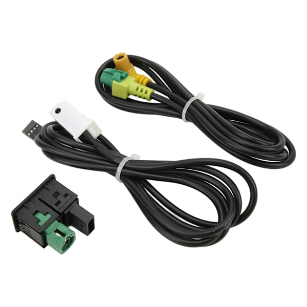 Bilstereo AUX-omkopplare USB-kabeladapter Ersättning för RCD510 RNS315 B6 B7 CC