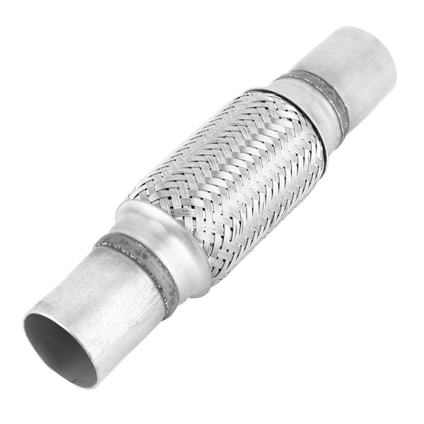 Universalavgas Flexi Tube Bälg Rostfritt stål flätat flexibelt skarvrör 47x258mm