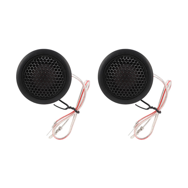 5 cm / 1,97 tuuman dome-diskanttikaiutinsarja 12V 120W 2kHz–22kHz taajuusalue Universaali autostereojärjestelmään
