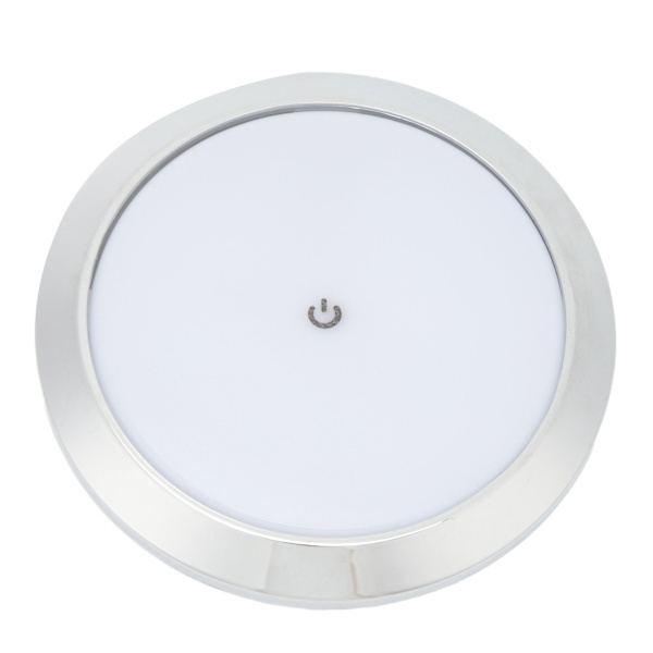 7-tommers RV Touch-leselys Takkuppellys Energibesparende LED-interiørlampe Panel Ganglys for RV Yachter DC 24V