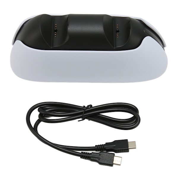 PS5 Controller Oplader Dobbelt Controller Opladningsstativ med LED-indikator til PS5 Dockningsstation
