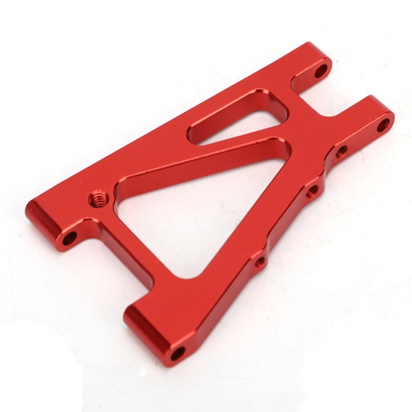 2 stk. Legering Foraksel Nedre Arm Oppgraderingsdeler Passer for KYOSHO 4WD Optima 1/10 Offroad Kjøretøy (Rød)