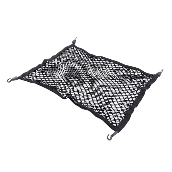 Bil Nylon Elastisk Mesh 4 Krog Bagagerums Lastopbevaring Net Holder Erstatning for Tesla Model X 2015 til 2023