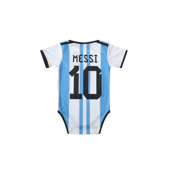 23-24 Baby nr. 10 Miami Messi nr. 7 Real Madrid-trøye BB Jumpsuit One-piece NO.7 VINI JR. E Size 12 (12-18 months)