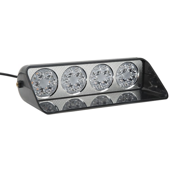 LED-blinklys 7 blinkmoduser 24 LED-dioder IP67 Vanntett 6000K Klar sikt Universal for 12V kjøretøy