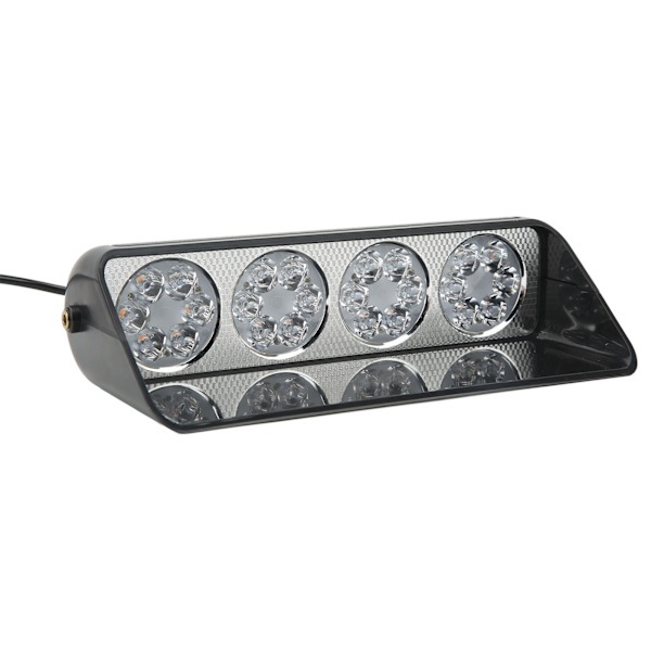 LED-blinklys 7 blinktilstande 24 LED-dioder IP67 Vandtæt 6000K Klart Syn Universal til 12V køretøjer