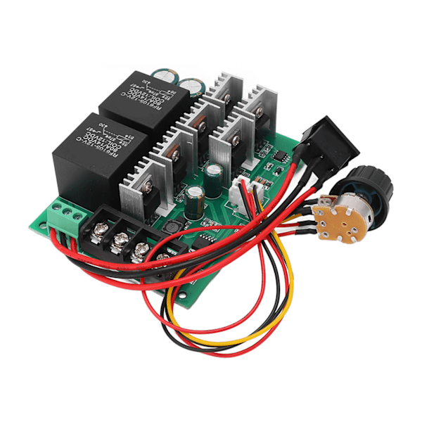 Justerbar CW/CCW Switch DC Motor Controller 40A 10-50V