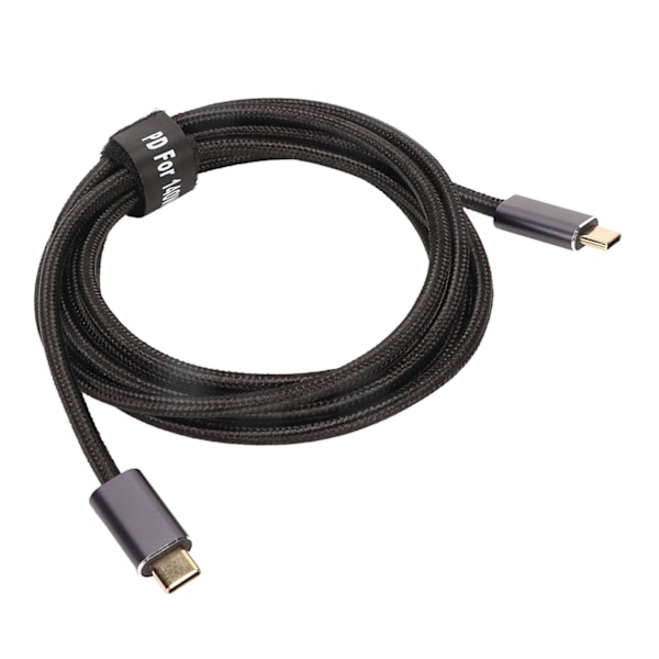 Typ C Snabbladdningskabel 140W Stöder USB2.0 10 Gbps Överföring PD3.1 Snabbladdningskabel Bärbar för Kontor Resor 200cm
