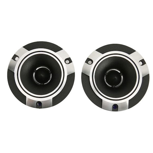 2 stk. 150W Koaksiale Bilhøjttalere Høj Følsomhed Stereo Surround Sølv Sort Bilhøjttaler til Bilaudiosystemer