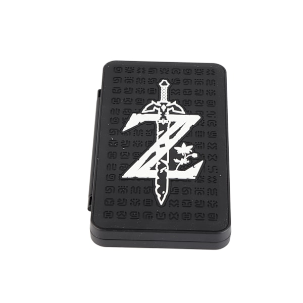 Spillkortveske med 24 spor, 3D-preget, magnetisk, bærbar, ekstra stor, for Switch Zelda Z