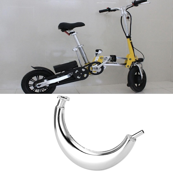 Kromattu pakoputki sopii 80cc 66cc 49cc moottoripyörätarvikkeisiin