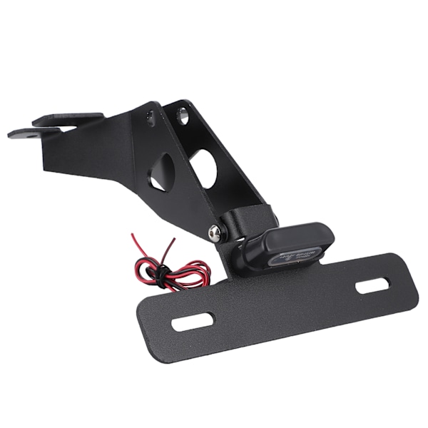 Motorcykel Hvid LED Nummerpladebeslag Bagerste Holder Passer til YAMAHA T‑MAX 530 DX/SX 2017‑2018