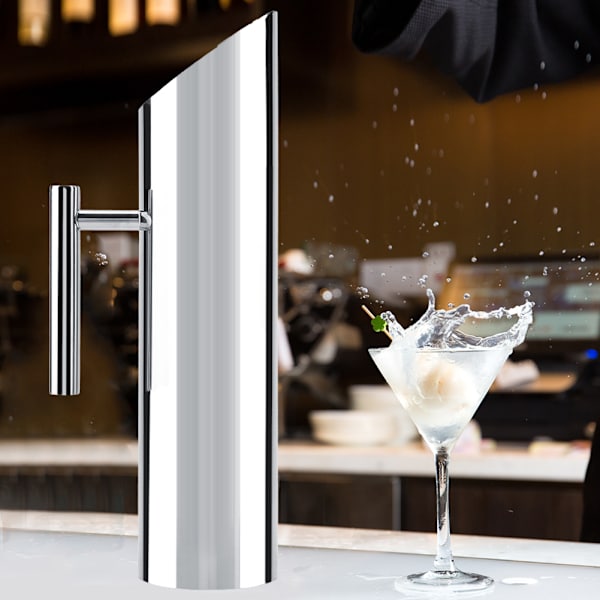 Kold Drikkedunk - 2L Rustfrit Stål Vandkande med Isbeskyttelse til Hjem og Hotelservering