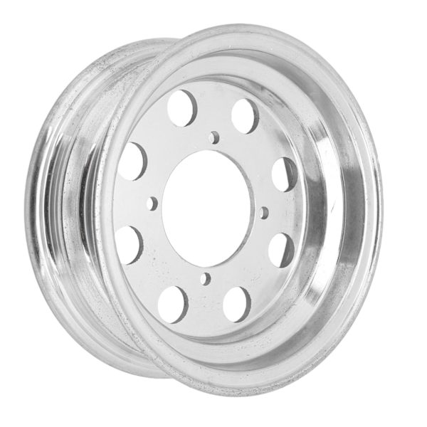 Motorsykkel forhjulsfelg aluminiumslegering polert hjul Vakuumfelgbytte for Monkey Z50 Q50 8in dekk